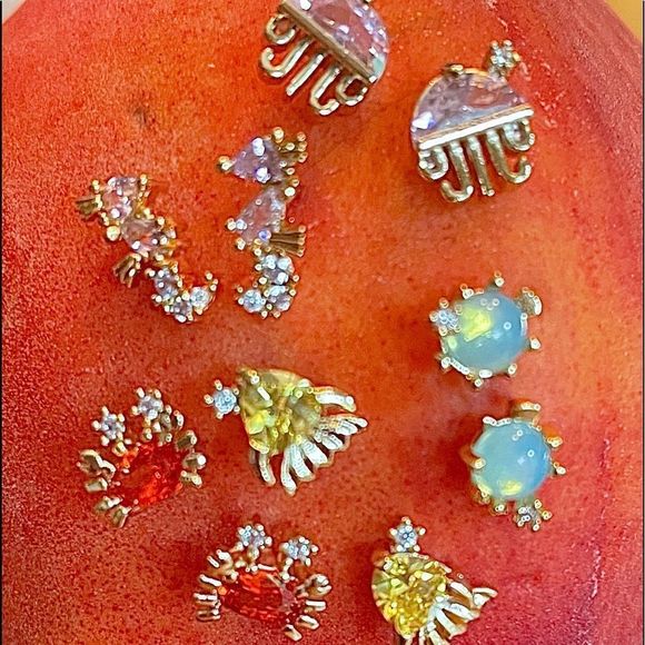 The Neptune  earring set - Picture 2 of 7